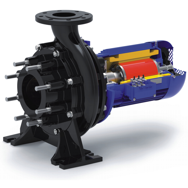 Herborner.FPM 100% gecoate centrifugaal pomp met permanent magneet motor